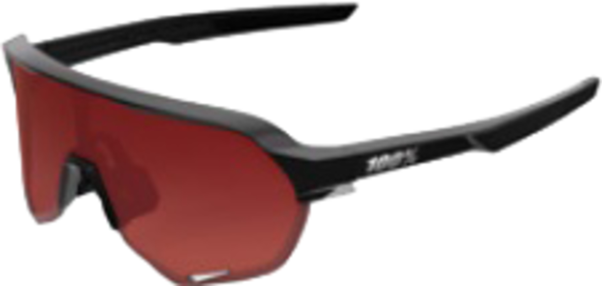 S2 Soft Tact Black - Brown/Red Flash Mirror Gradient Lens