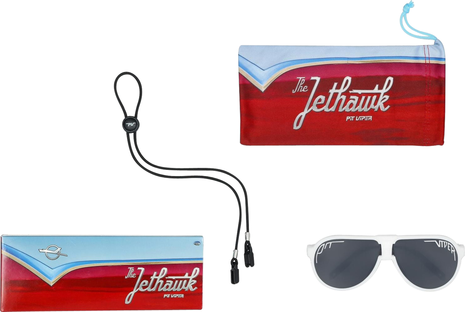The Miami Nights Jethawk Polarized Silver – Bild 4
