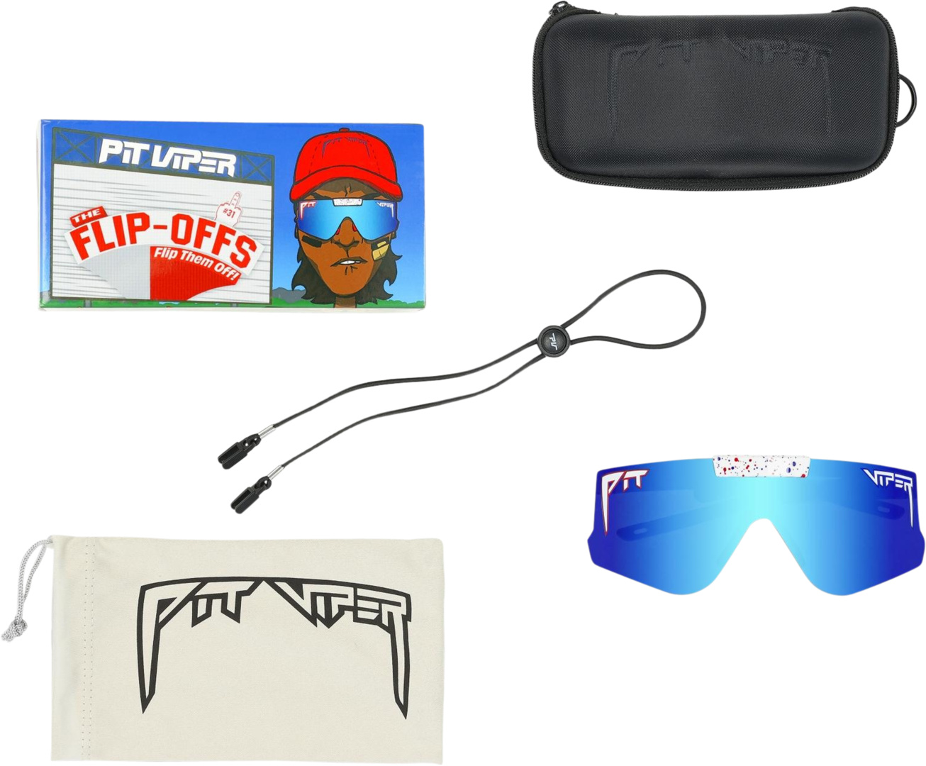 The Merika Flip-Offs Polarized Blue – Bild 4