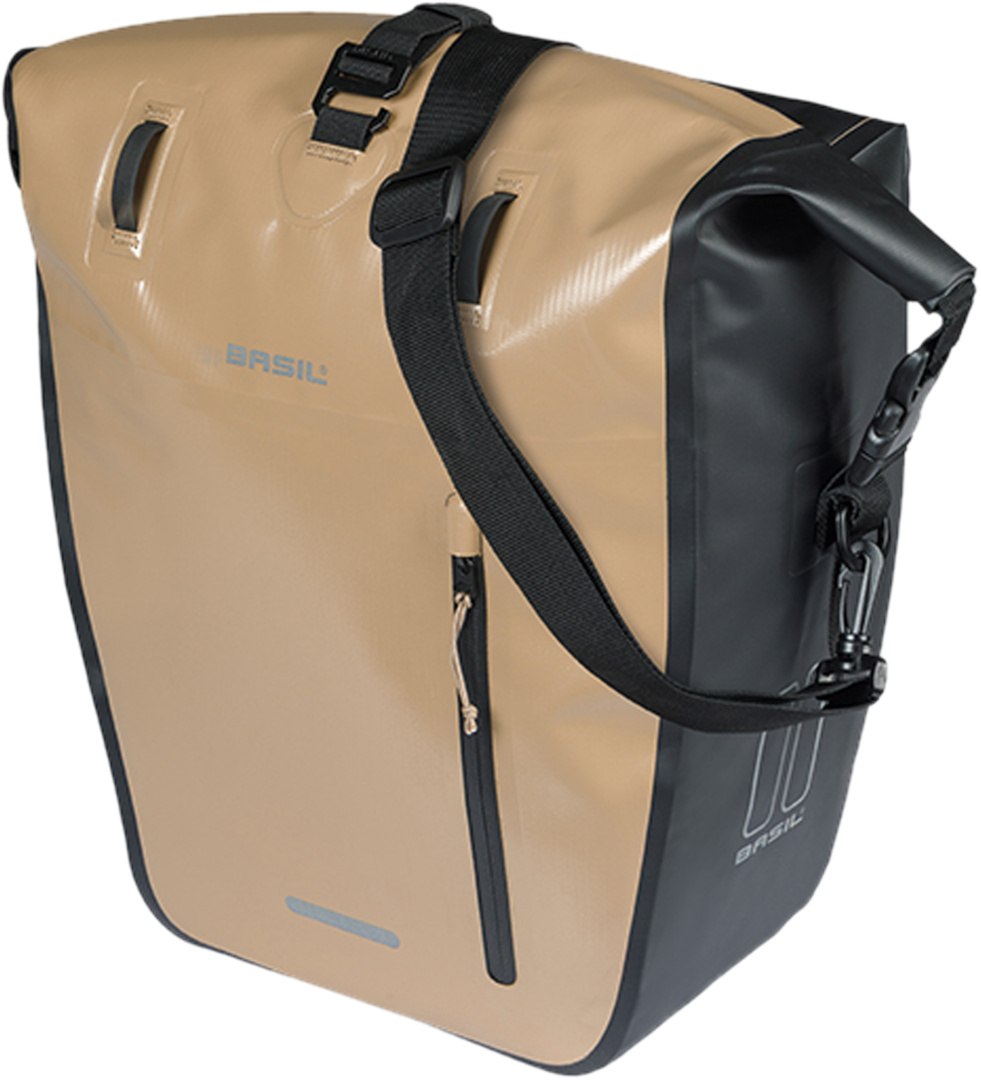 Rivo L Einzeltasche, Tarp., MIK Hooks, 25-31L, sand-schwarz