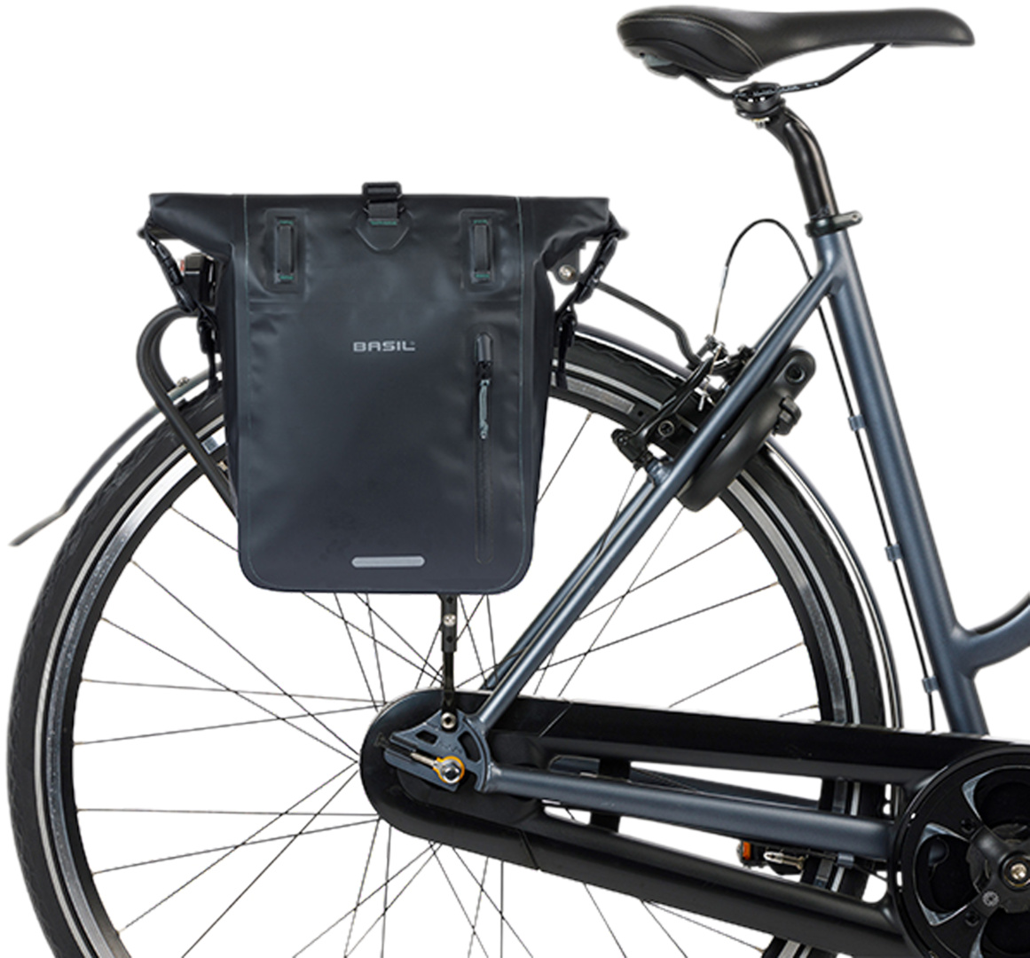 Rivo M Einzeltasche, Tarp. MIK Hooks, 12-15L, schwarz – Bild 5