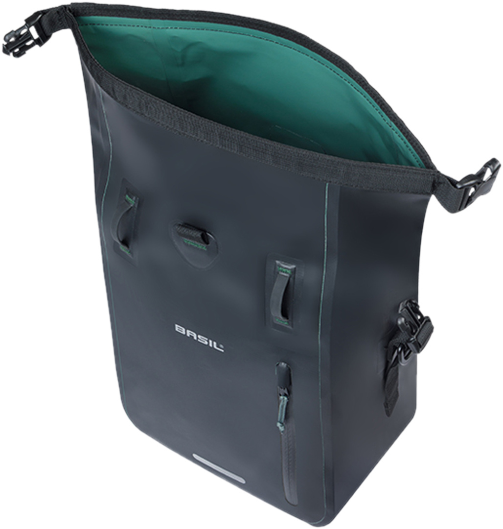 Rivo M Einzeltasche, Tarp. MIK Hooks, 12-15L, schwarz – Bild 4