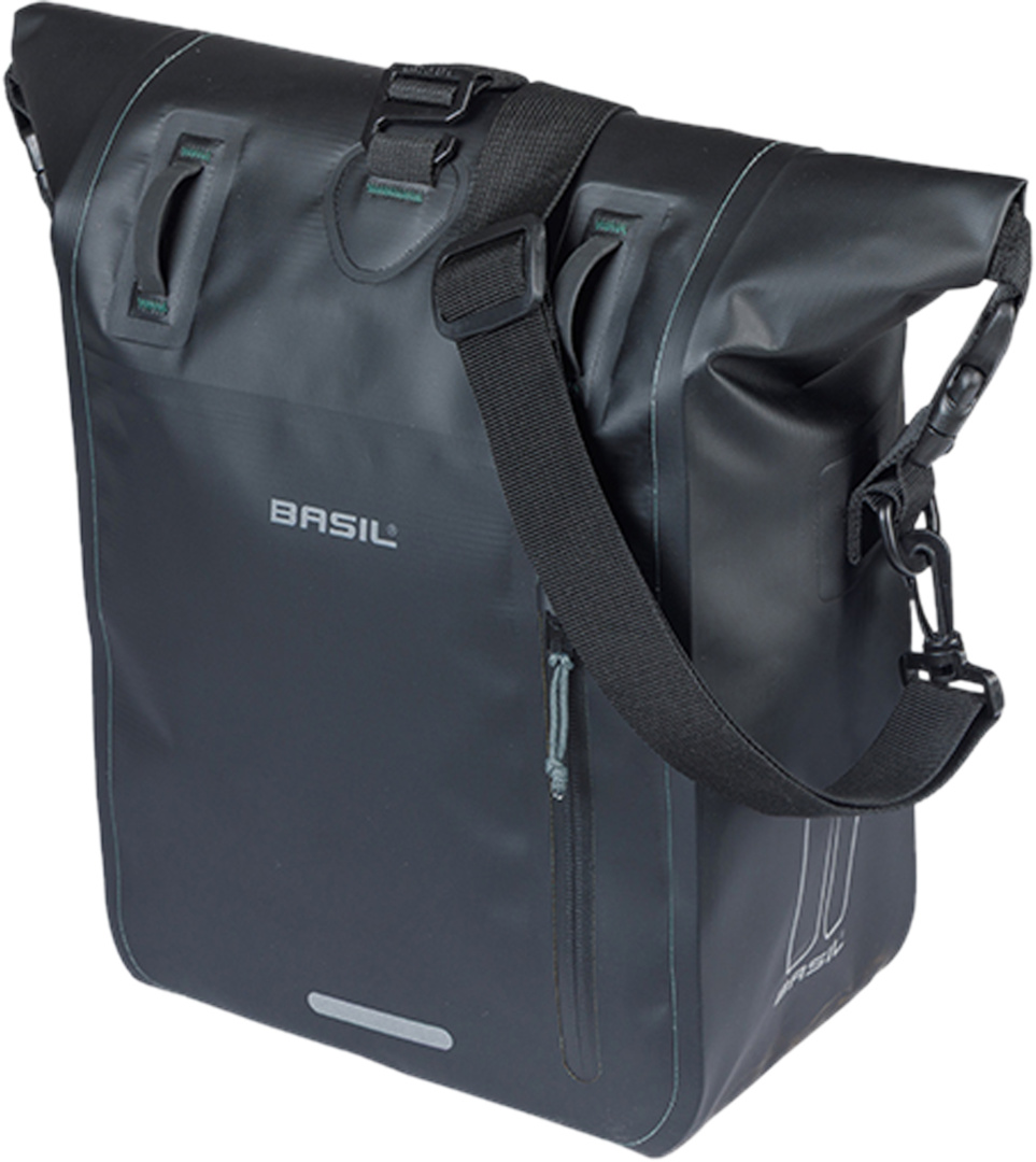 Rivo M Einzeltasche, Tarp. MIK Hooks, 12-15L, schwarz