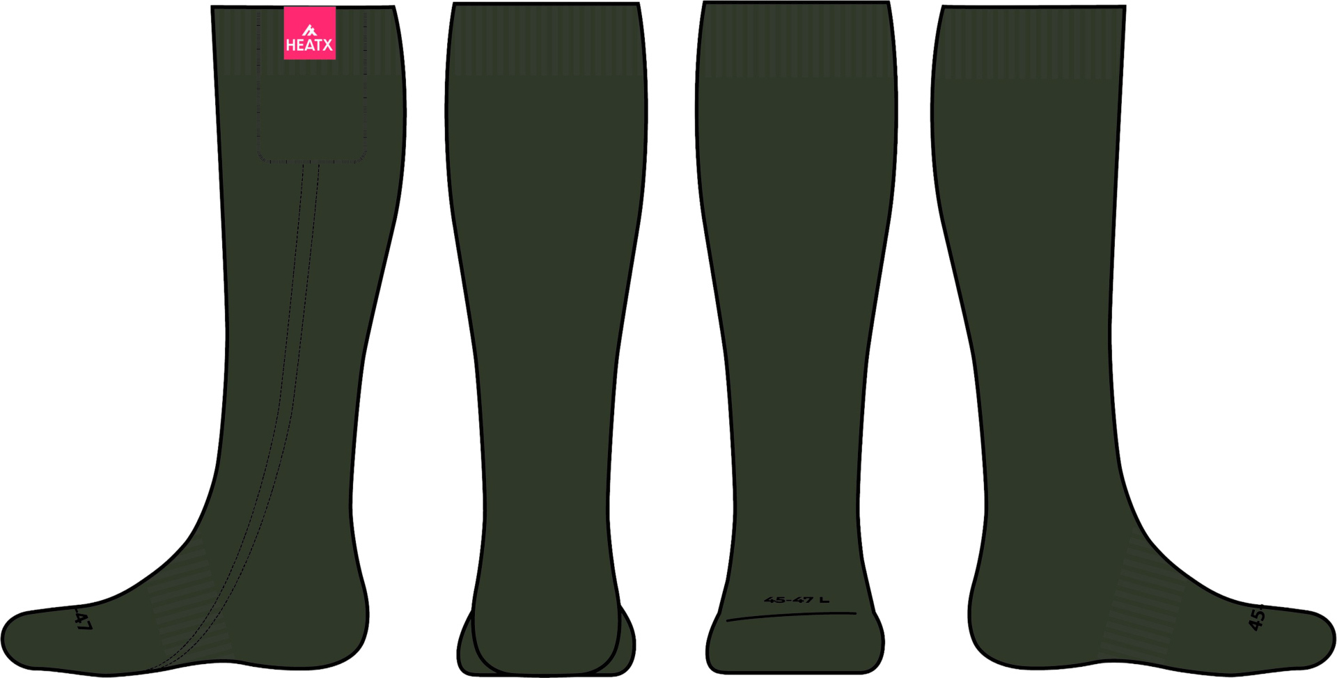 Everyday Socks Only Unisex olive