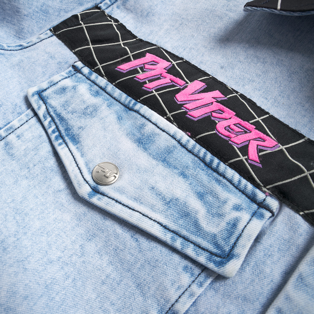 The Surge Matrix Sport Denim Button Down blue denim – Bild 5