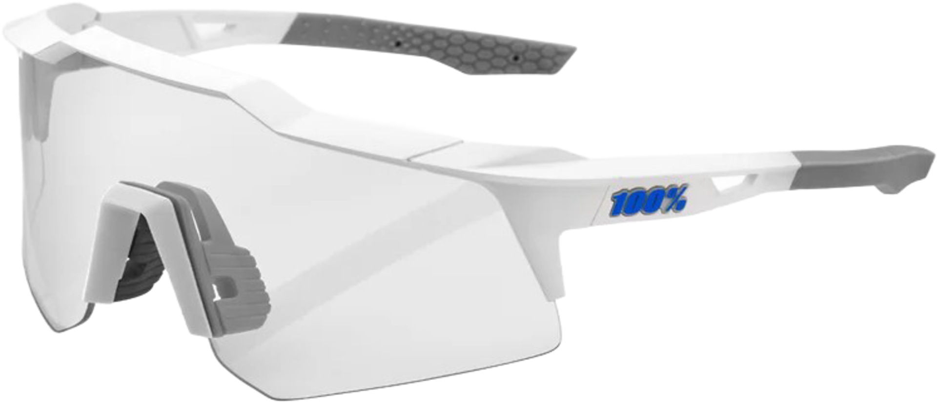 Brille Speedcraft XS Matte White-Blue Multilayer Mirror Lens – Bild 4