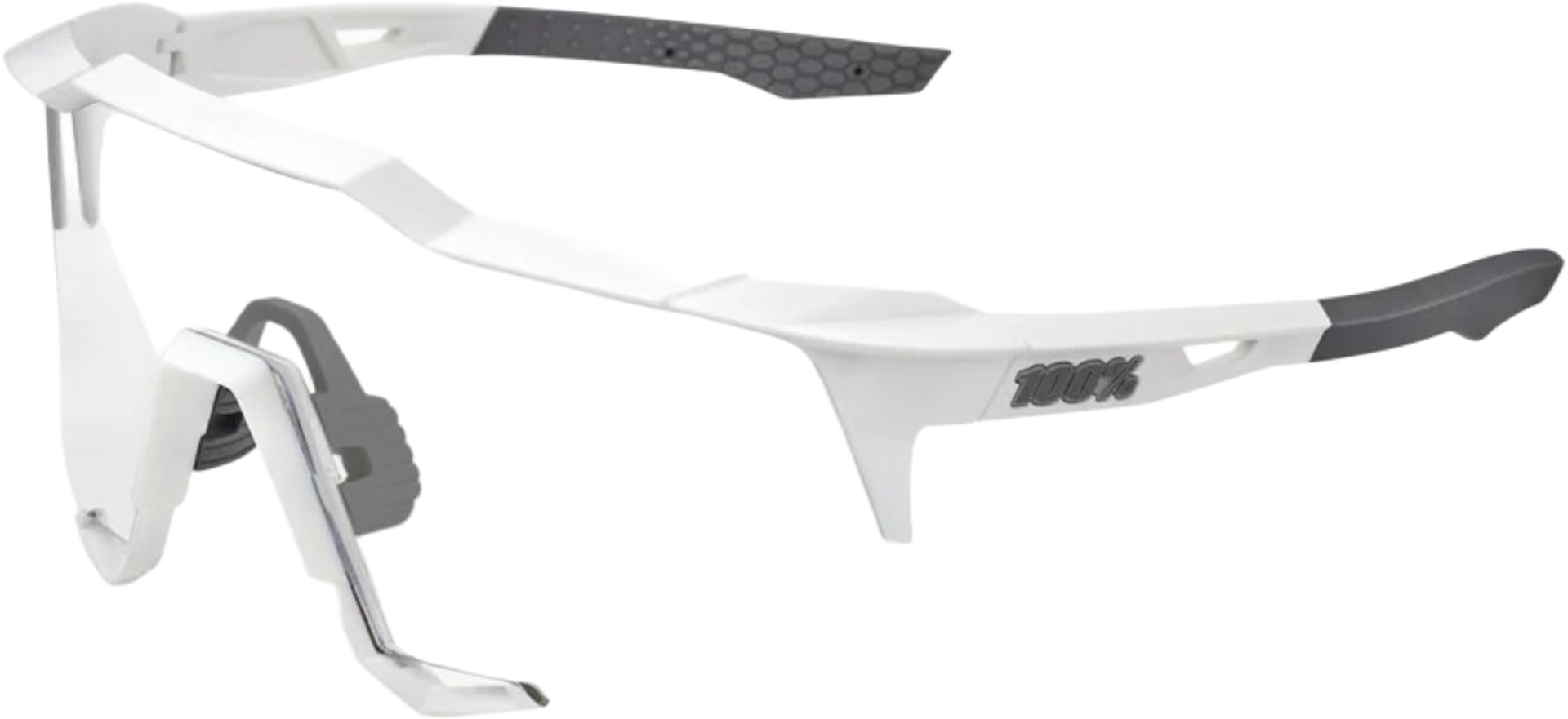 Brille Speedcraft Matte White-HiPER Silver Mirror Lens – Bild 4