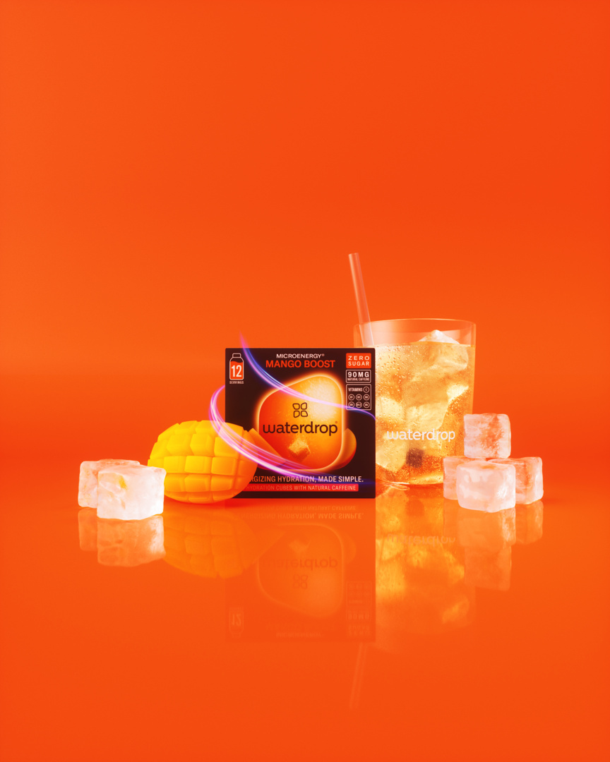 waterdrop Microenergy Mango Boost (6x12 Pack) – Bild 3