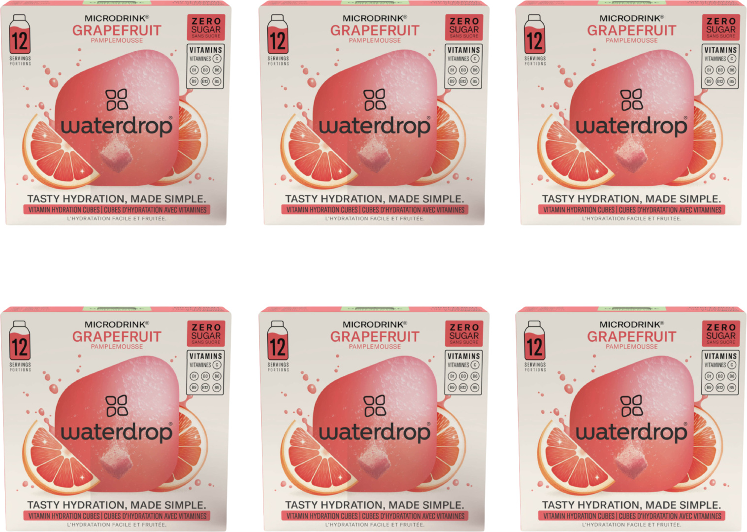 waterdrop Microdrink Grapefruit (6x12 Pack)