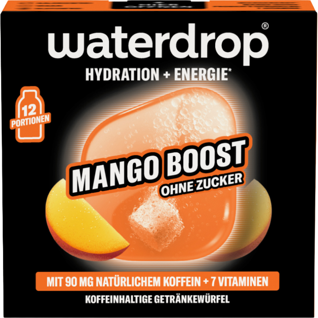 waterdrop Microenergy Mango Boost (6x12 Pack) – Bild 2
