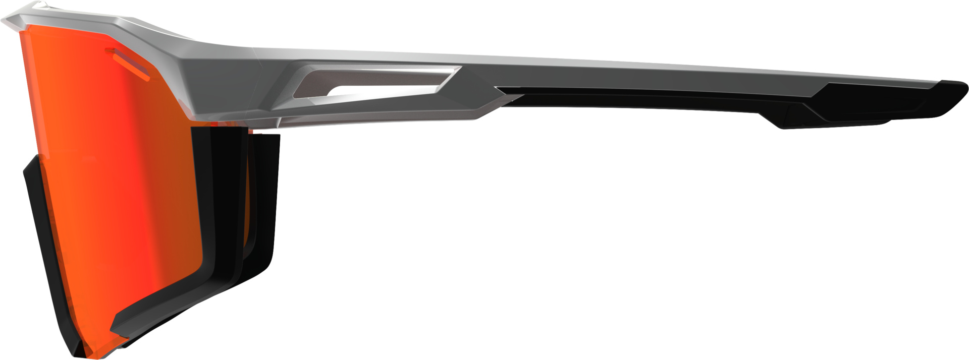 Sunglasses SpeedViz Pro Black/White Iriz Cryztal Red 13 VLT – Bild 3