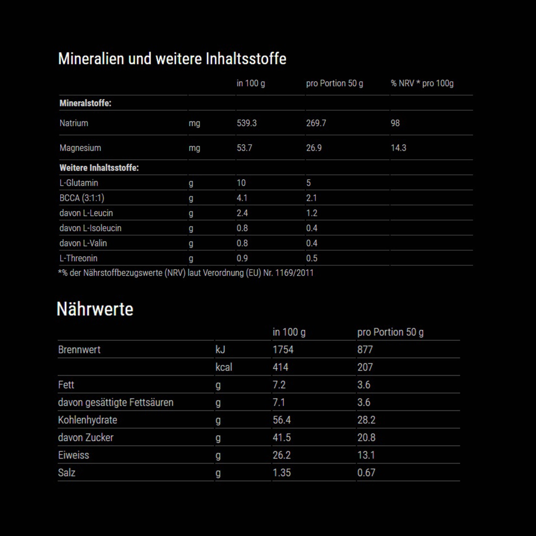 Ultra Endurance Orange/Dose 1000g – Bild 2