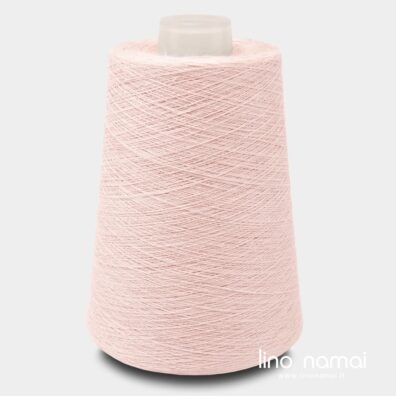 Šviesiai rožinės spalvos lininiai verpalai 1(4)