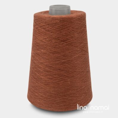 Plytų raudonumo lininiai verpalai mezgimui, nėrimui