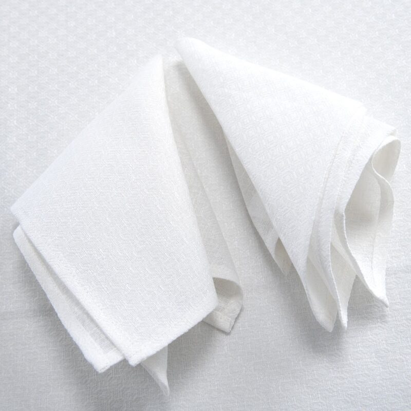 TONY balta servetėlė