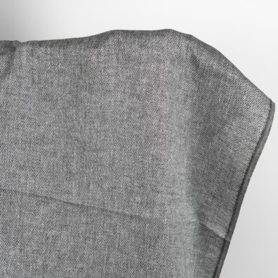 Lininis audinys su rombais, juoda-balta