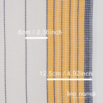 Lino - medvilnės audinys ryškiai baltas dryžuotas „vaflinis“ tinka virtuvės rankšluosčiams siūti