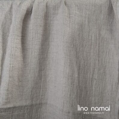 „Vaflinis“ lino audinys iš nedažytų verpalų