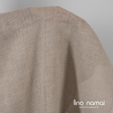 Lininė drobė natūralios spalvos
