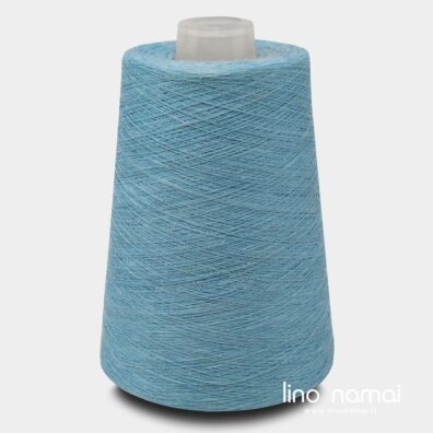 Šviesaus turkio spalvos lininiai verpalai 13(1)