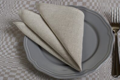 METIS Šviesiai pilka servetėlė