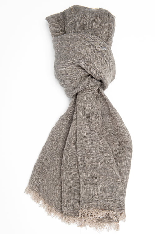 Tamsiai pilkas lininis &scaron;alikas