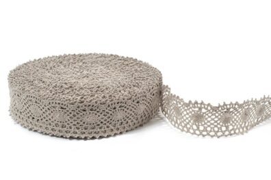 Natūralios spalvos lininis nėrinys Nr. 18