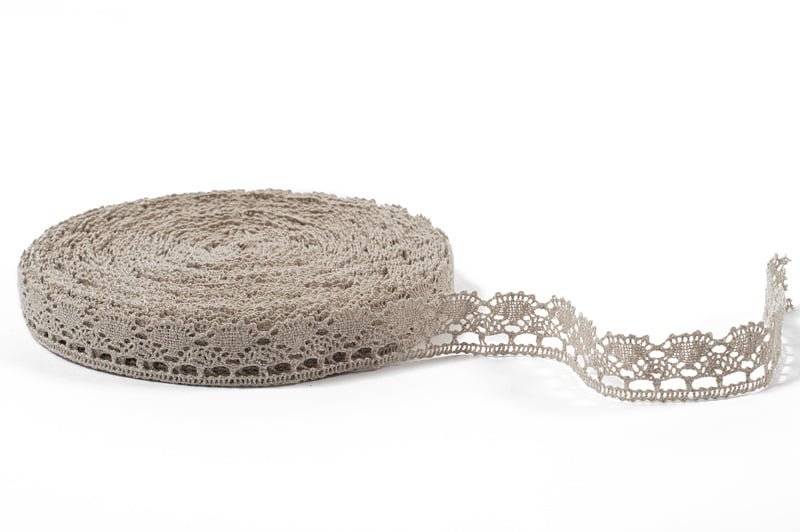 Natūralios spalvos lininis nėrinys Nr. 4