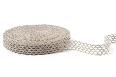 Natūralios spalvos lininis nėrinys Nr. 10