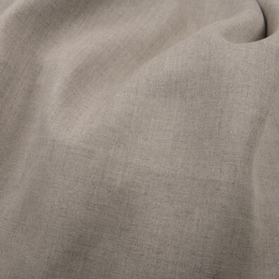 Lininis audinys natūralios pilkos spalvos platus