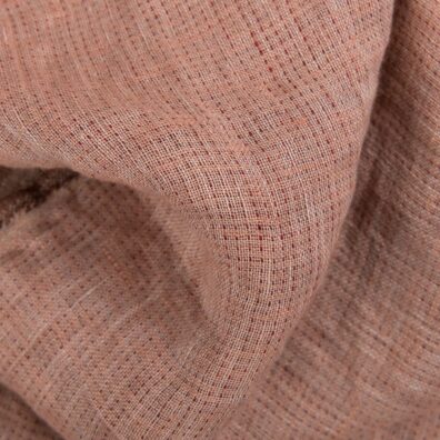 Dvigubas lininis audinys.