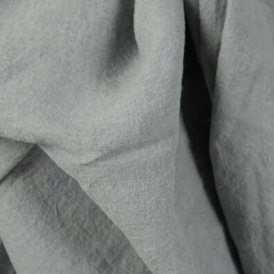 Lininis audinys melsvai pilkas skalbtas 285cm pločio