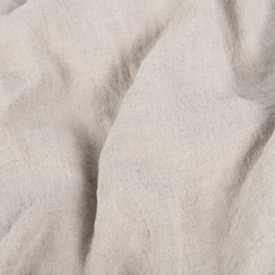 Lininis audinys šviesiai pilkas platus skalbtas