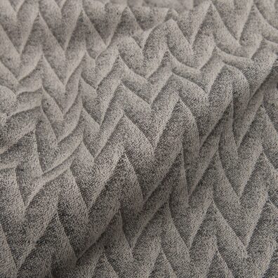 Pilkas raštuotas puslininis audinys