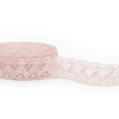 Rausvas lininis nėrinys Nr. 54