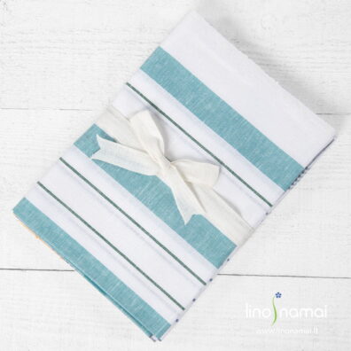 5vnt. lino - medvilnės rankšluostukų 50x70cm dydžio