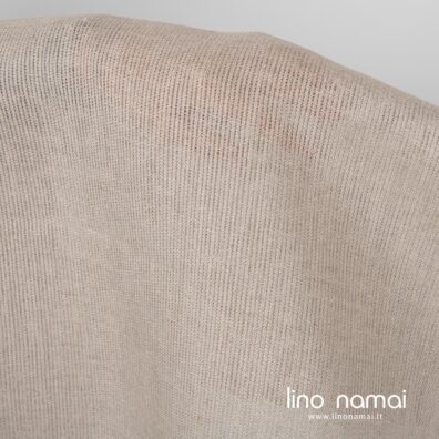 Lininis audinys retas permatomas rusvai pilkas