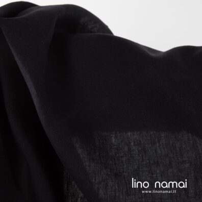 Lininis audinys tamsiai mėlynas