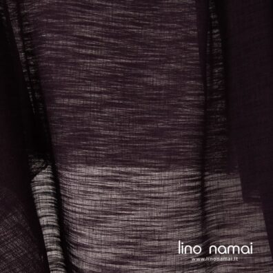 Violetinis retas puslininis audinys su dryžiukais