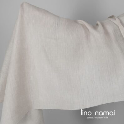 Lininis audinys gelsvai rusvas