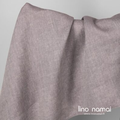 Lininis audinys rusvai violetinis