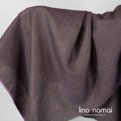 Lininis audinys margas „vaflinis“