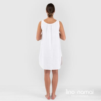 Lininiai balti naktinukai, nugaros pusė