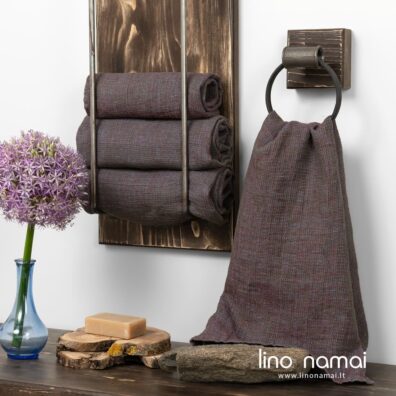 Lininis rankšluostis margas