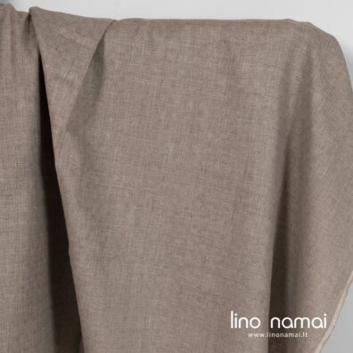 Lininis audinys natūralios spalvos ažūriniais langeliais