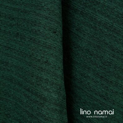 Lino tvidas iš tamsiai žalių ir juodų verpalų