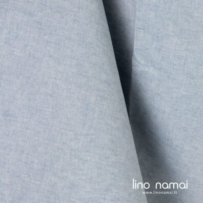 Puslininis audinys melsvas melanžinis 150cm pločio