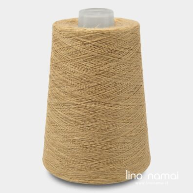 Lininiai verpalai rusvai geltoni 6(6)