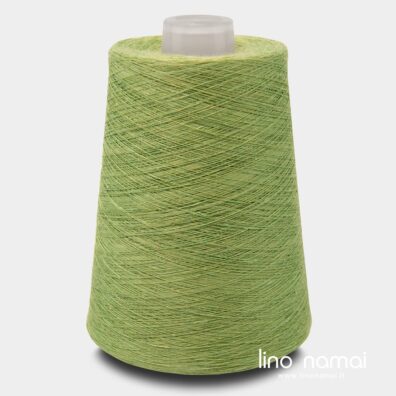 Lininiai verpalai šviesiai žali 9