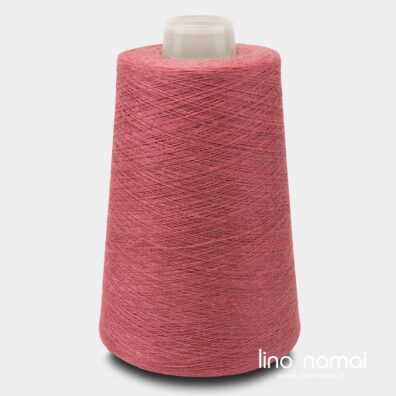 Lininiai verpalai bijūno raudonos spalvos 10(9)